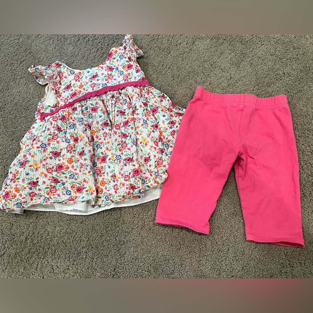 Pastourelle by Pippa & Julie Floral Capri Pants Set